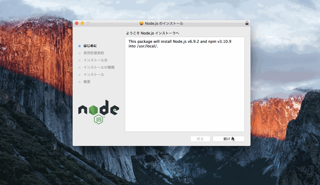 node-install